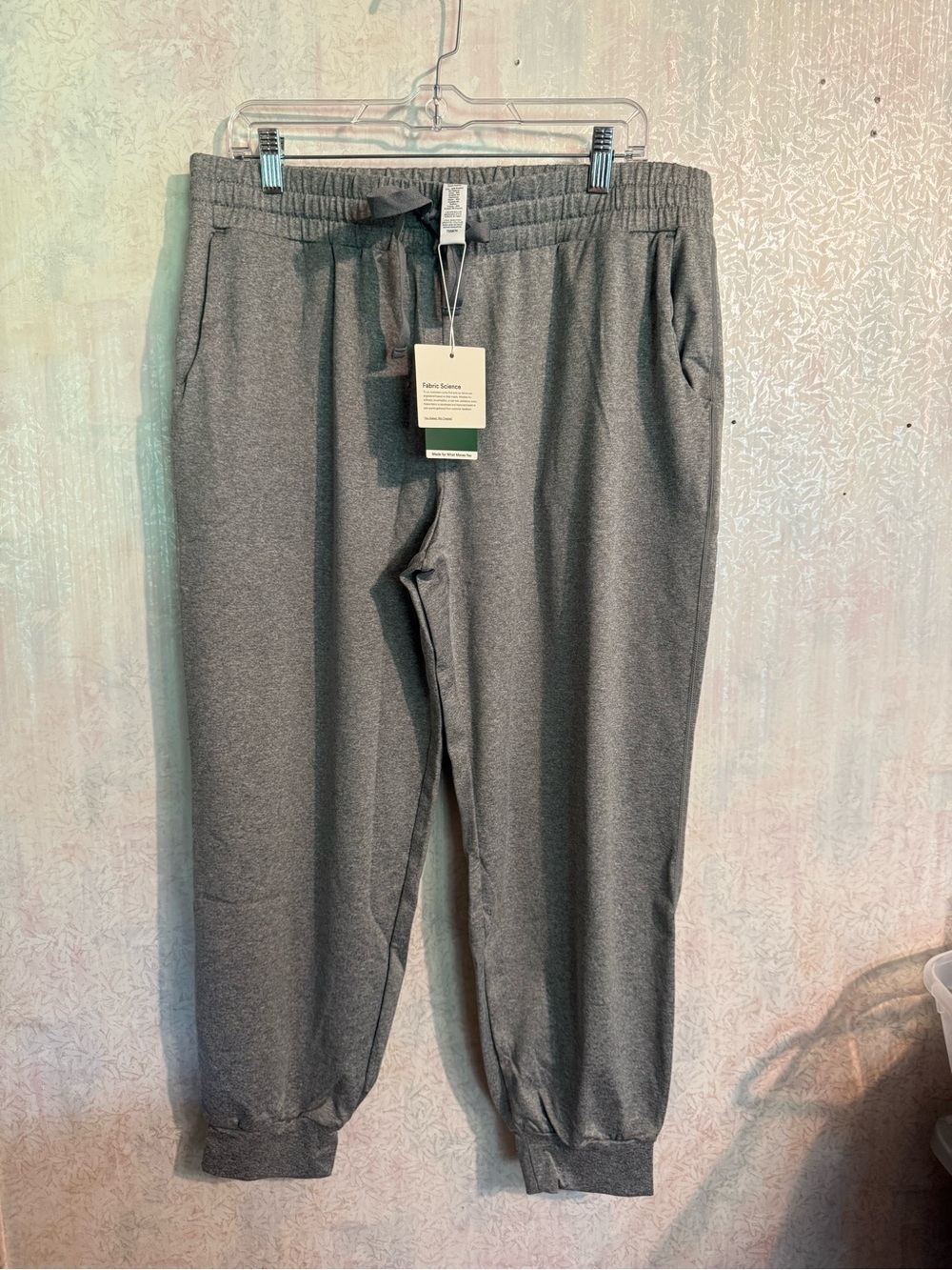 Halara Charcoal Gray, Ruched Booty Drawstring Cuffed Joggers, Comfy For All Day